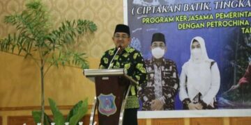Bertajuk Canting Emas, Bupati UAS Buka Pelatihan Membatik