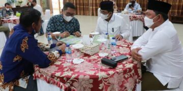 Bupati UAS Pimpin Rapat Tindak Lanjut Terkait Pembangunan Jembatan Sungai Nibung