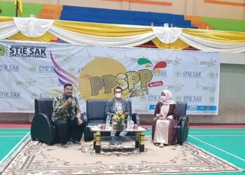 PPSPP STIE-SAK: Wawako Antos Isi Materi Mengubah Pola Pandemi Menjadi Endemi COVID-19