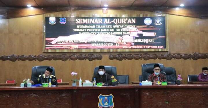 Dihadiri Prof. Ahmad Husein Ritonga, Bupati UAS Buka Seminar Al Qur’an
