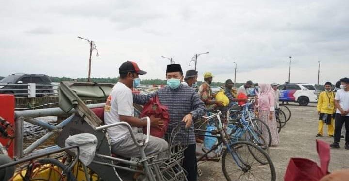 Usai Buka MTQ ke-50, Al Haris Jalin Silaturahmi dengan Warga Kuala Tungkal