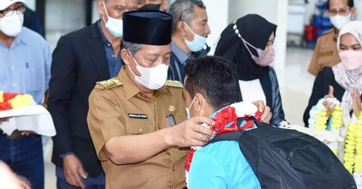 Sambut Atlet Peraih Medali PON, Wagub Ungkapkan Kebanggaan dan Rasa Syukur