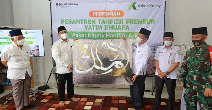 Wagub Abdullah Sani Resmikan Pesantren Qur’an dan Tahfizh Preneur Yayasan Askar Kauny