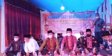 Wako Ahmadi & Wawako Antos Hadiri Acara  Kenduri Sko Desa Mekar Jaya
