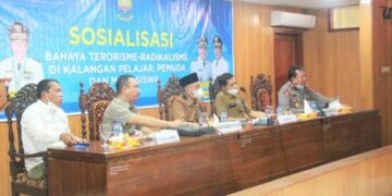Sekda Agus Sanusi Buka Sosialisasi Bahaya Terorisme dan Radikalisme