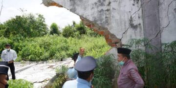 Gubernur Al Haris Tinjau Tembok Lapas Sarolangun Yang Roboh