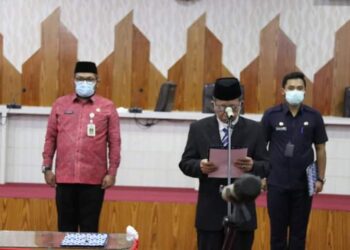 Lantik Pejabat Struktural Eselon III dan IV, Wagub Abdullah Sani: Tujuan Utama Pelantikan Adalah Peningkatan Kinerja