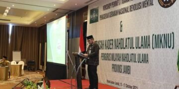 Hadiri Acara MKNU, Sekda Sudirman: MKNU Sejalan dengan Visi Misi Jambi Mantap