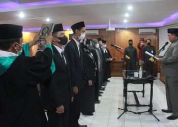 Wabup Hairan Lantik Belasan Pejabat Struktural