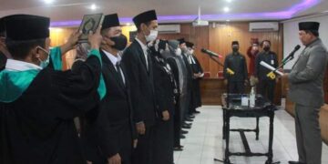 Wabup Hairan Lantik Belasan Pejabat Struktural