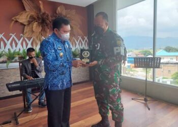 Wako Ahmadi Sambut Kunjungan Kerja Dandenpom II/2 Jambi