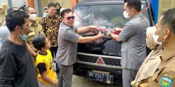 Didampingi Wawako Antos, Wako Ahmadi Lepas Ekspor Perdana Kacang Sacha Inchi