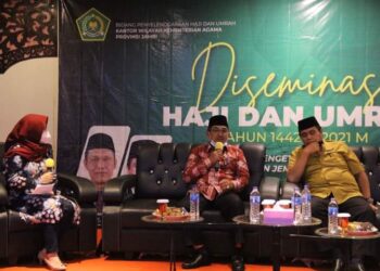Bupati UAS Menjadi Narasumber  Pelaksanaan Kegiatan Diseminasi Haji dan Umrah tahun 2021