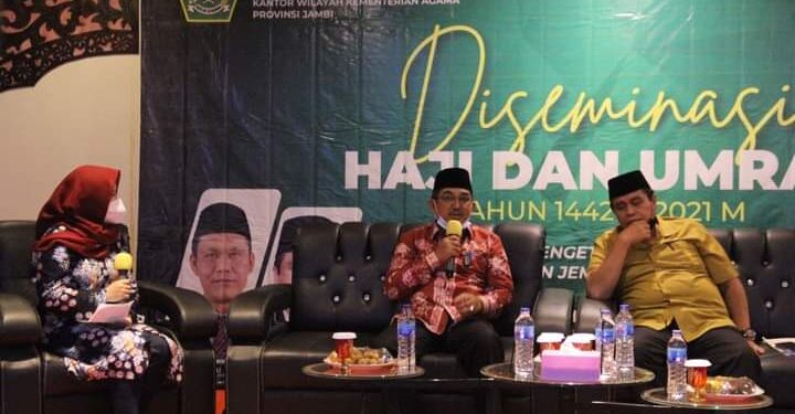 Bupati UAS Menjadi Narasumber  Pelaksanaan Kegiatan Diseminasi Haji dan Umrah tahun 2021