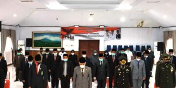 Hadiri Peringatan Hari Kesaktian Pancasila, Bupati Adirozal: Mari Kita Jaga Persatuan dan Kesatuan