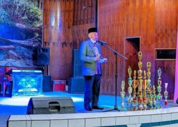 Bupati Adirozal Hadiri Kenduri SKO Desa Lempur Mudik dan Manjuto Lempur