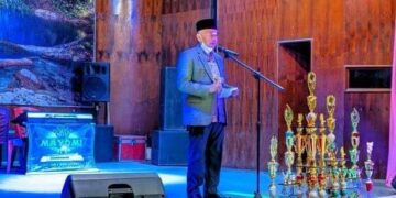 Bupati Adirozal Hadiri Kenduri SKO Desa Lempur Mudik dan Manjuto Lempur