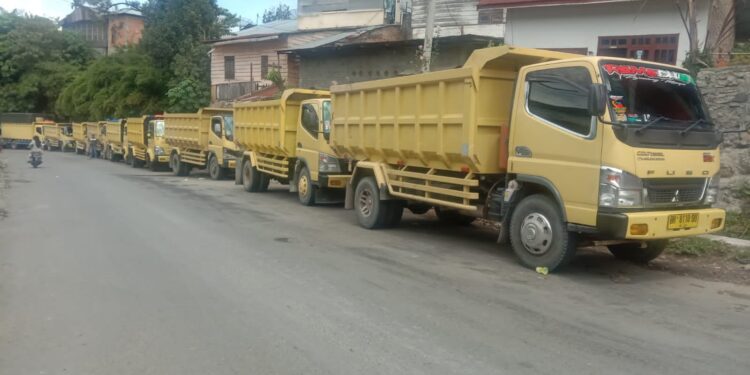 Dani Sopir DAM Truck: Jangan Dipermasalahkan SPBU Pelayang Raya yang Antrian