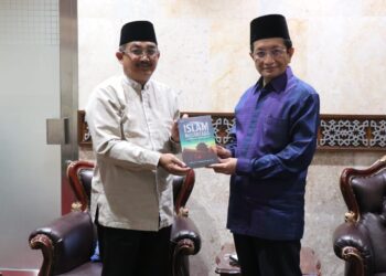 Bupati UAS Silaturahmi dengan Imam Besar Masjid Istiqlal
