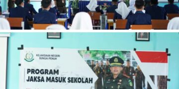 Kejaksaan Negeri Sungai Penuh Melakukan Program Penyuluhan Hukum di Sekolah- Sekolah