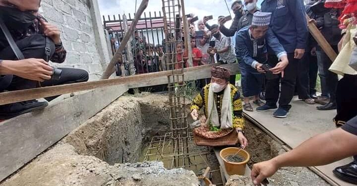 Gubernur Al Haris Lakukan Pemancangan Tiang Pertama Pondok Al-Qur’an Darul Huffadz Al-Hidayah Koto Baru