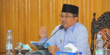 Bupati UAS Pimpin Rapat Sinkronisasi Program Kegiatan dan Sub Kegiatan Tahun Anggaran 2022