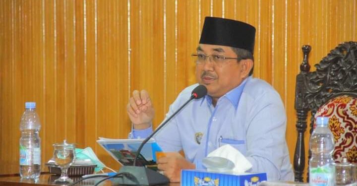 Bupati UAS Pimpin Rapat Sinkronisasi Program Kegiatan dan Sub Kegiatan Tahun Anggaran 2022