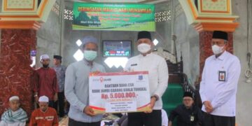Wabup Hairan Hadiri Maulid Nabi Muhammad SAW di Desa Makmur Jaya