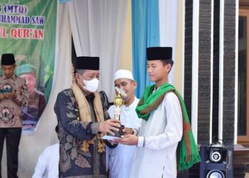 Wagub Abdullah Sani Tutup MTQ Tingkat Santri Pondok Pesantren Tahfizul Qur’an Habibillah