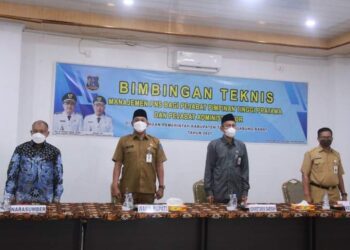 Wabup Hairan Buka Bimtek Manajemen PNS