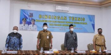 Wabup Hairan Buka Bimtek Manajemen PNS