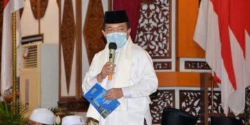 Gubernur Al Haris Lepas Kafilah MTQ Korpri Ke-V Tingkat Nasional Sekaligus Pelantikan MPI Provinsi Jambi