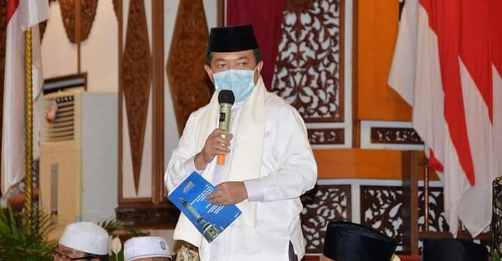 Gubernur Al Haris Lepas Kafilah MTQ Korpri Ke-V Tingkat Nasional Sekaligus Pelantikan MPI Provinsi Jambi