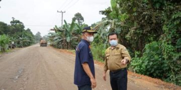 Tinjau Ruas Jalan Talang Pudak-Suak Kandis, Al Haris Harap Diselesaikan Secara Langsung