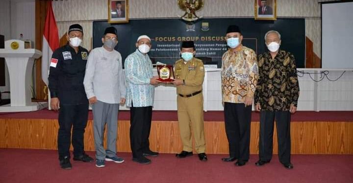 Terima Kunker DPD RI, Gubernur Al Haris Dorong Peningkatan SDM Bidang Kesehatan