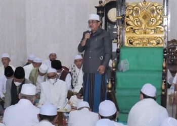 Hadiri Haul Abdul Qodir Jailani, Bupati UAS Harap Pandemi Hilang dari Indonesia