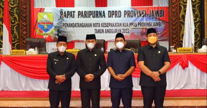 Wagub Abdullah Sani Hadiri Rapat Paripurna KUA PPAS APBD Tahun 2022