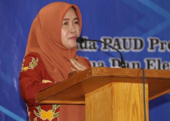 Hj. Hesnidar Haris Buka Rapat Koordinasi Bunda Paud Se-Provinsi Jambi