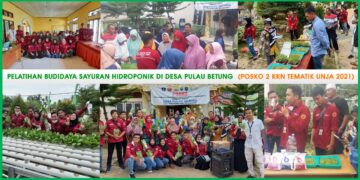 Mahasiswa Posko 2 KKN Tematik UNJA Adakan Pelatihan Budidaya Sayuran Hidroponik