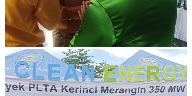 Gubernur Jambi Kunjungi Stand Pameran PLTA