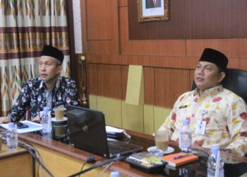 Wabup Hairan Ikuti Sosialisasi Optimalisasi Pelaksanaan Program Jaminan Sosial Ketenagakerjaan