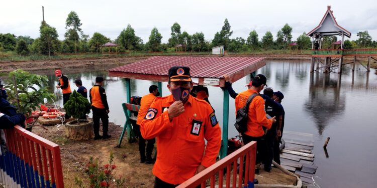 Bersama Perusahaan, BPBD Tanjabbarat Gelar Simulasi Bencana