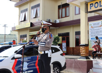 Operasi Zebra, Kasat Lantas Polres Kerinci Himbau Pengemudi Lengkapi Surat Kendaraan Bermotor