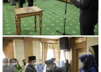 Wako Ahmadi Lantik Penjabat Sekretaris Daerah
