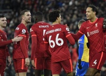Cukur Southampton 4-0, Liverpool Dekati Puncak Klasemen Liga Inggris