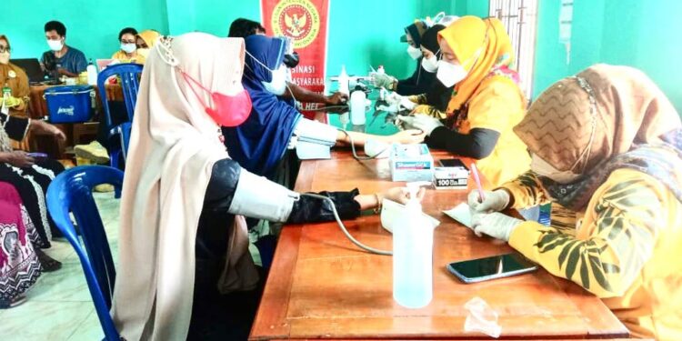 Antisipasi Penyebaran Covid-19, BIN Daerah Jambi Kembali Lakukan Vaksinasi