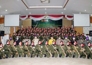 Quota Melimpah, Diksarmil Menwa Sultan Thaha 2021 Kebanjiran Camen