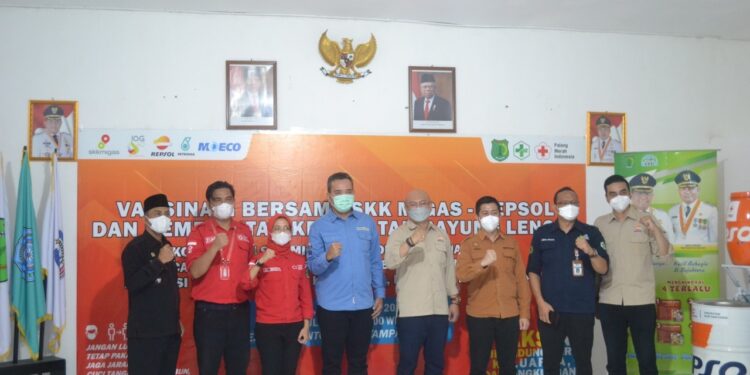 SKK Migas – KKKS Wilayah Jambi Turut Sukseskan Program Vaksinasi Covid-19