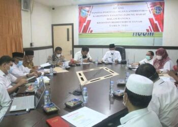 Sekda Agus Sanusi Tegaskan Redistribusi Tanah Harus Diberikan Secara Merata