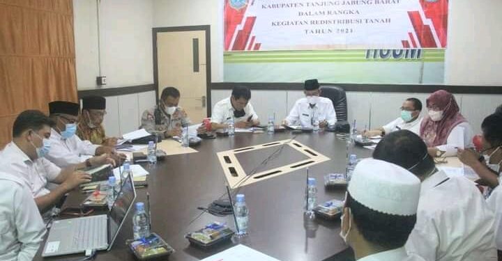 Sekda Agus Sanusi Tegaskan Redistribusi Tanah Harus Diberikan Secara Merata